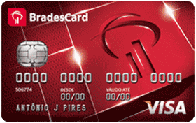 Cartão de Crédito Bradescard Visa Nacional