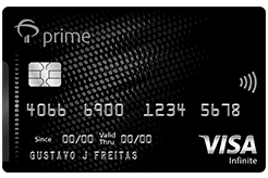 Cartão de Crédito Bradesco Prime Visa Infinite