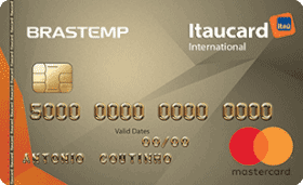 Cartão de Crédito Brastemp Itaucard Internacional Mastercard