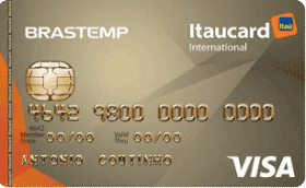 Cartão de Crédito Brastemp Itaucard Internacional Visa