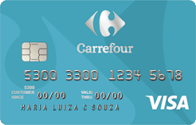 Cartão de Crédito Carrefour Visa Internacional