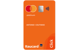 Cartão de Crédito Click Itaucard Mastercard Platinum