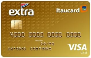 Cartão de Crédito Extra Itaucard Gold Visa