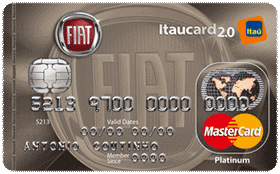 Cartão de Crédito FIAT Itaucard 2.0 Platinum Mastercard