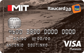Cartão de Crédito Mit Itaucard 2.0 Platinum Visa