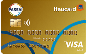 Cartão de Crédito Passaí Itaucard Visa Gold