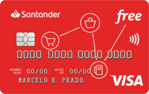 Cartão de Crédito Santander Free Visa