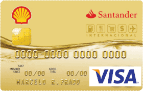 Cartão de Crédito Shell Santander Visa Internacional