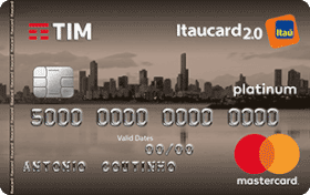 Cartão de Crédito TIM Itaucard 2.0 Platinum MasterCard