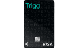 Cartão de Crédito Trigg Visa Internacional Grafite