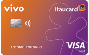Cartão de Crédito Vivo Itaucard Cashback Gold Visa