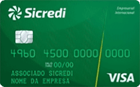 Cartão Sicredi Empresarial Visa
