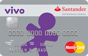 Cartão Vivo Santander Mastercard Internacional
