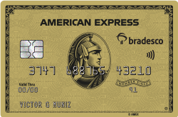 Cartão American Express Gold Card Bradesco